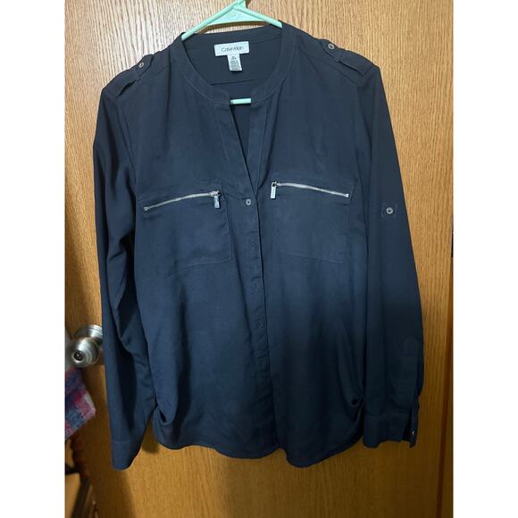 Calvin Klein Blouse Size Small - Picture 1 of 3